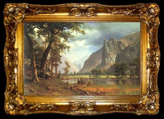 framed  Albert Bierstadt Yosemite Valley, ta009-2